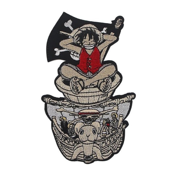 One Piece 'Monkey D. Luffy | Chillin' Embroidered Patch