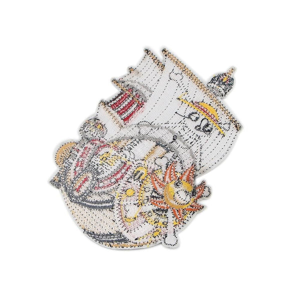 One Piece 'Luffy | Pirate Ship' Embroidered Patch