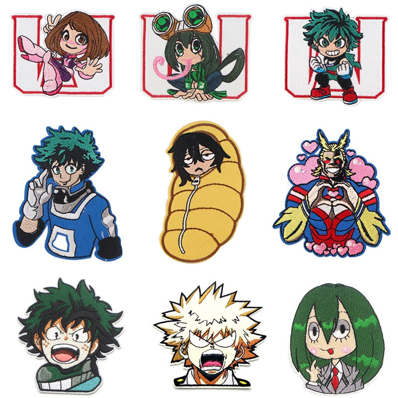 My Hero Academia 'All Might | Heart' Embroidered Patch