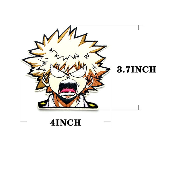 My Hero Academia 'Katsuki Bakugo | Scream' Embroidered Patch