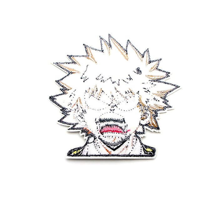 Popular Iron Sew On Anime patches - My hero Academy-Katsuki Bakugo