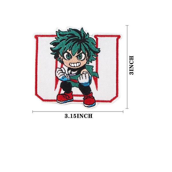 My Hero Academia 'Izuku Midoriya | Mad' Embroidered Patch