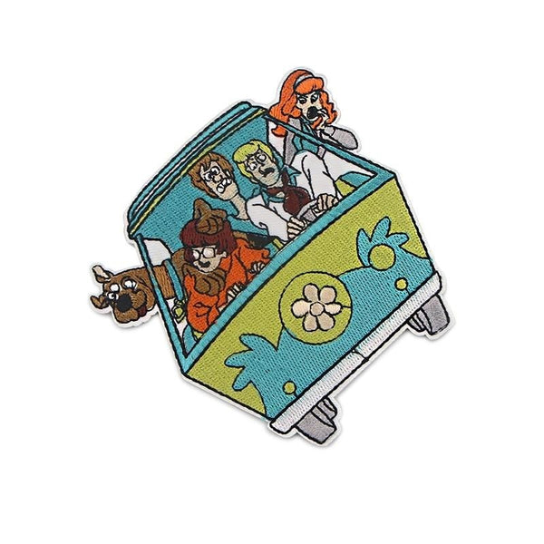 Scooby Doo 'Mystery Van with Gang' Embroidered Patch