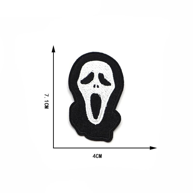 Scream Movie Embroidered Patches