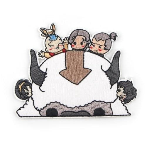 The Last Airbender 'Appa and Friends' Embroidered Patch
