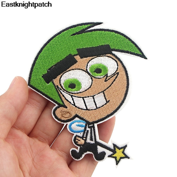 The Fairly OddParents 'Cosmo' Embroidered Patch