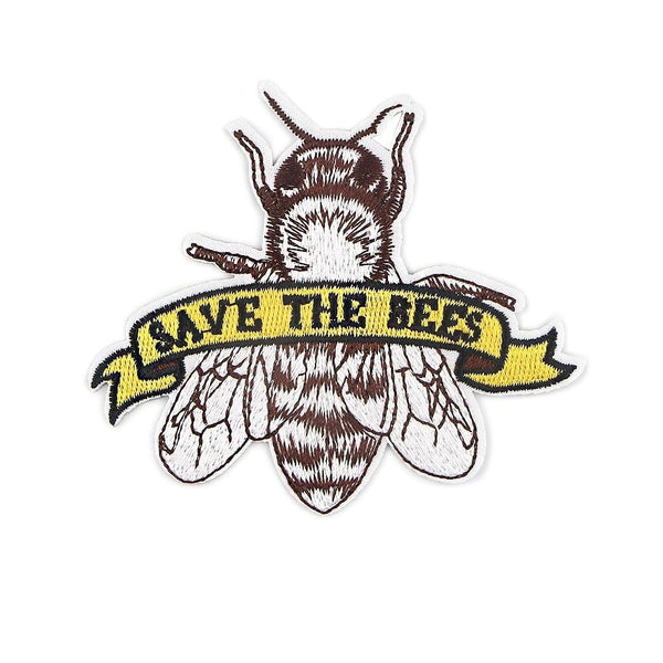 Bee 'Save the Bees' Embroidered Patch