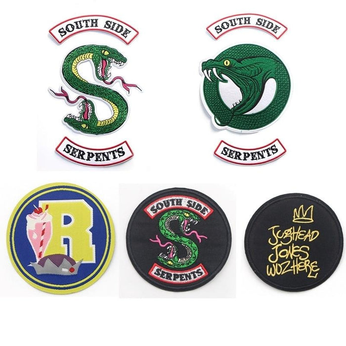 Riverdale 'Logo | Set of Five' Embroidered Patch