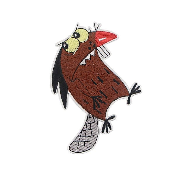 The Angry Beavers 'Daggett' Embroidered Patch