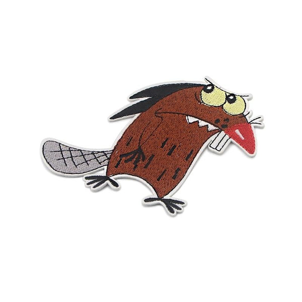 The Angry Beavers 'Daggett' Embroidered Patch