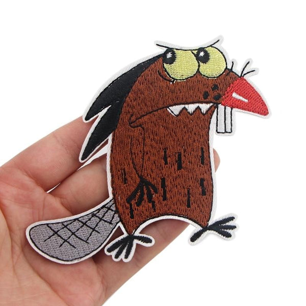 The Angry Beavers 'Daggett' Embroidered Patch