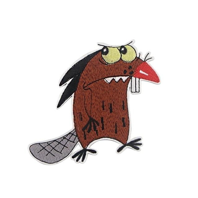 The Angry Beavers 'Daggett' Embroidered Patch
