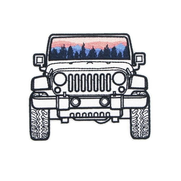 Jeep 'Outdoors' Embroidered Patch