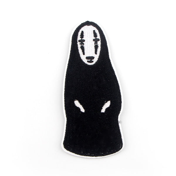 Spirited Away 'No Face' Embroidered Patch