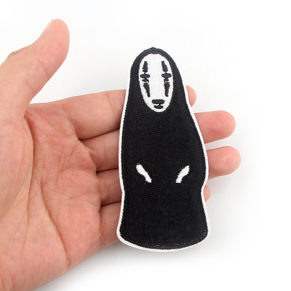 Spirited Away 'No Face' Embroidered Patch