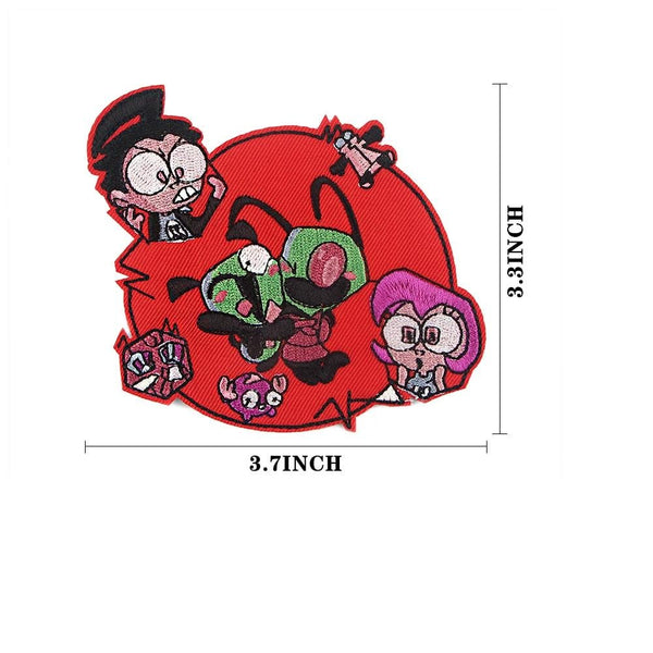 Invader Zim 'The Crew' Embroidered Patch