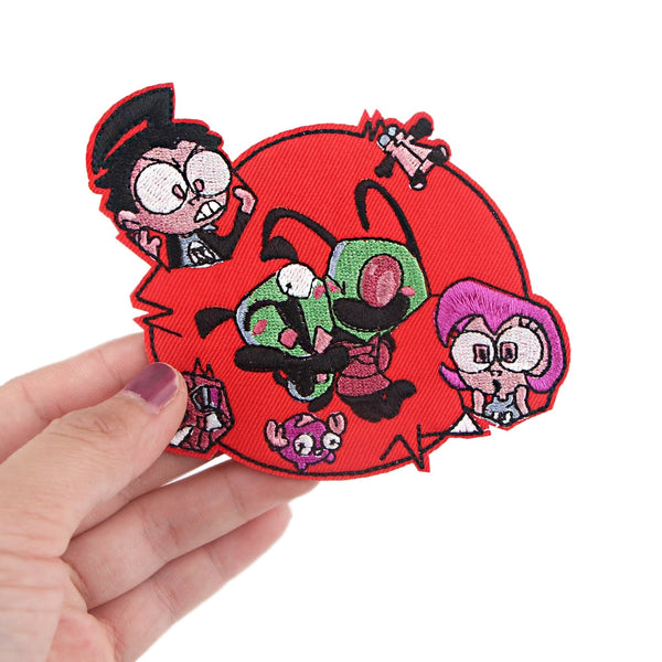 Invader Zim 'The Crew' Embroidered Patch