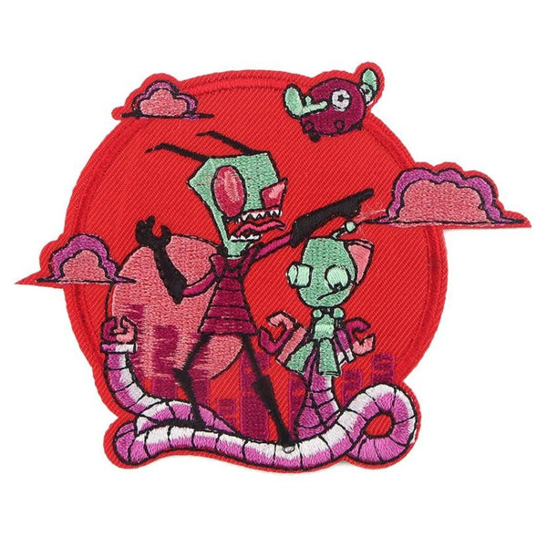 Invader Zim 'Planet Irk' Embroidered Patch