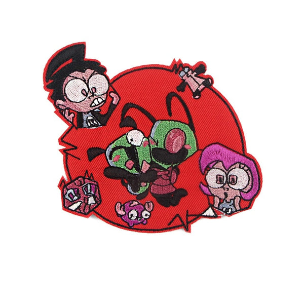 Invader Zim 'The Crew' Embroidered Patch