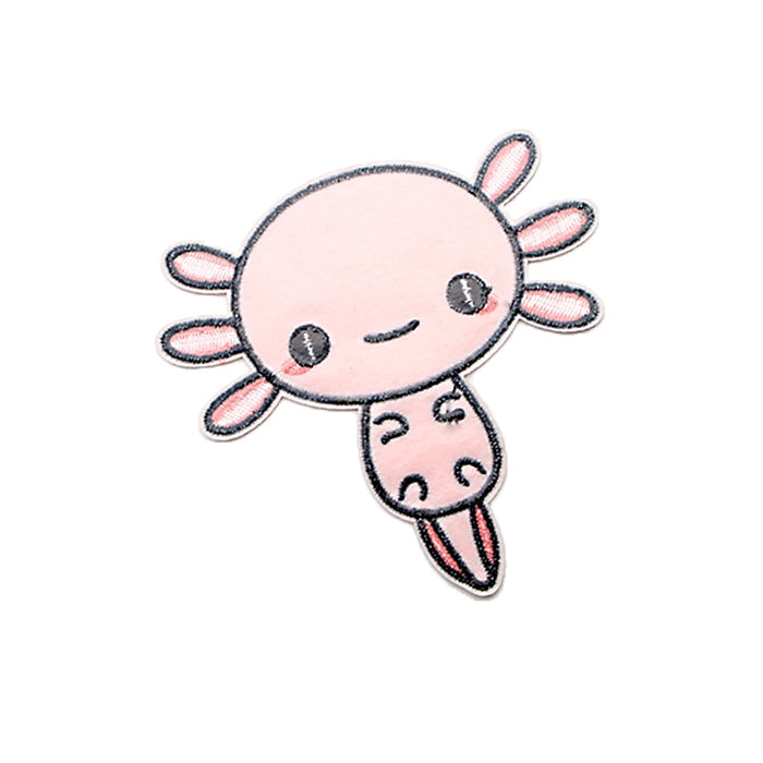 Cute Axolotl Embroidered Patch