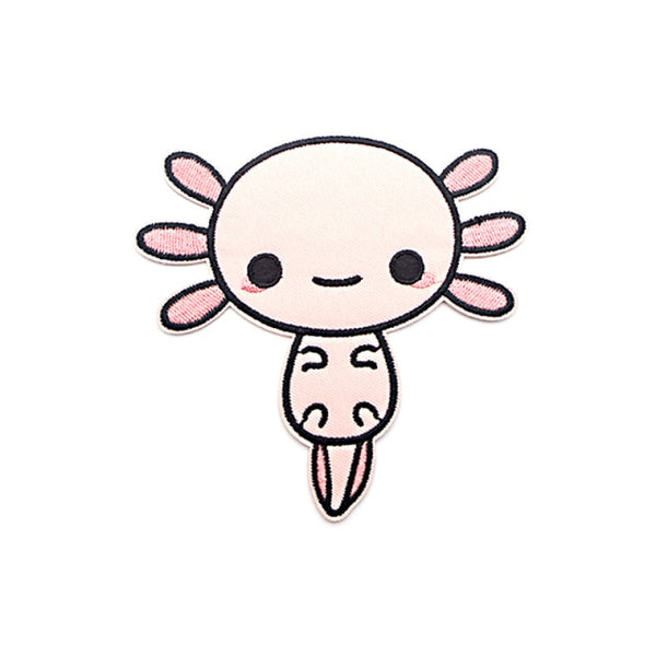 Cute Axolotl Embroidered Patch