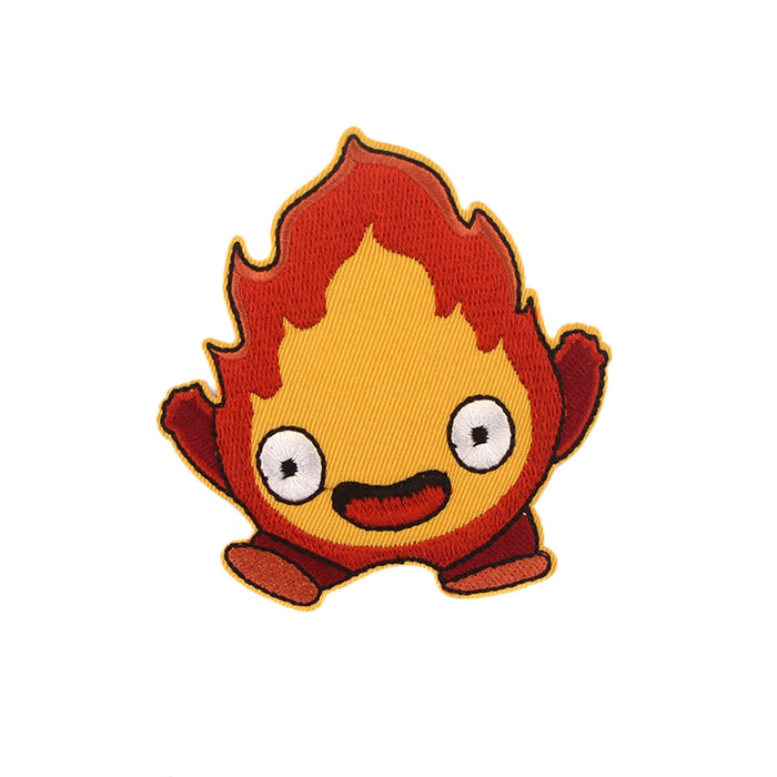Howl's Moving Castle 'Excited Calcifer' Embroidered Patch