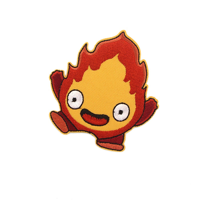 Howl's Moving Castle 'Excited Calcifer' Embroidered Patch