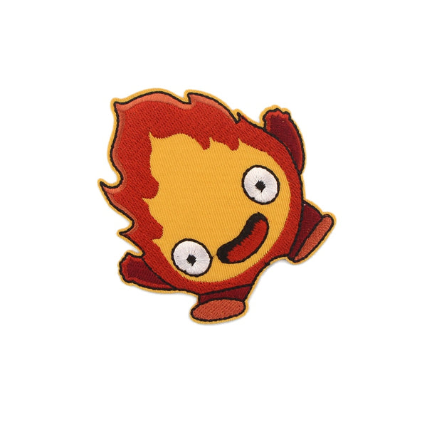 Howl's Moving Castle 'Excited Calcifer' Embroidered Patch