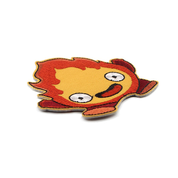 Howl's Moving Castle 'Excited Calcifer' Embroidered Patch