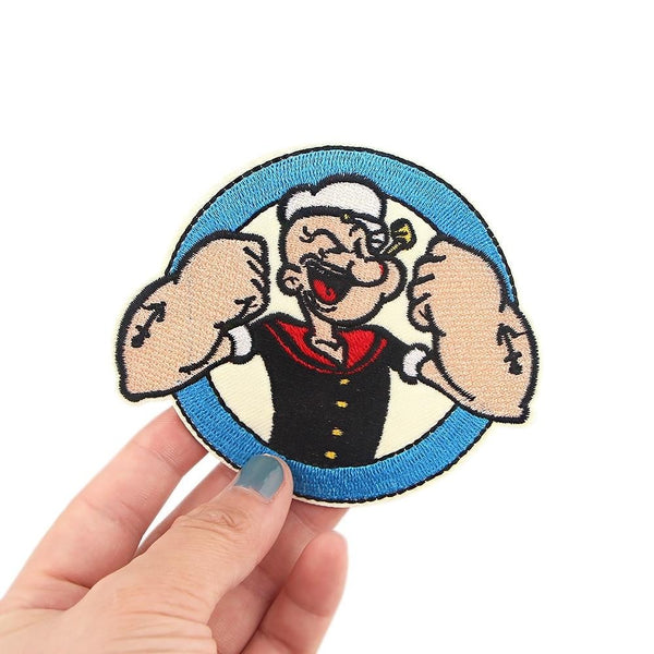 Popeye 'Strong' Embroidered Patch