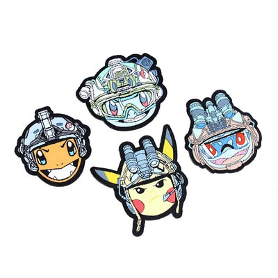 Pokemon 'Tactical | Set' Embroidered Velcro Patch