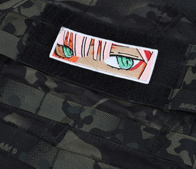 DARLING in the FRANXX 'Zero Two | Eyes' Embroidered Velcro Patch