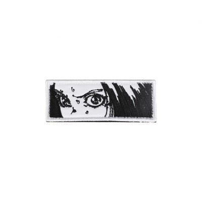 Tomie 'Angry Eyes' Embroidered Velcro Patch