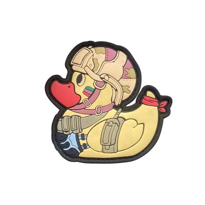 Cute Tactical Duck '2.0' PVC Rubber Velcro Patch