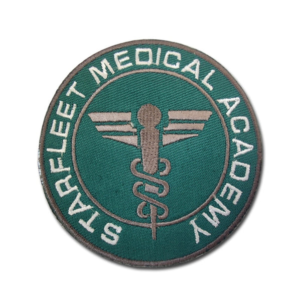 Star Trek 'Starfleet Medical Academy' Embroidered Velcro Patch