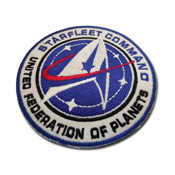 Star Trek 'Starfleet Commander' Embroidered Velcro Patch