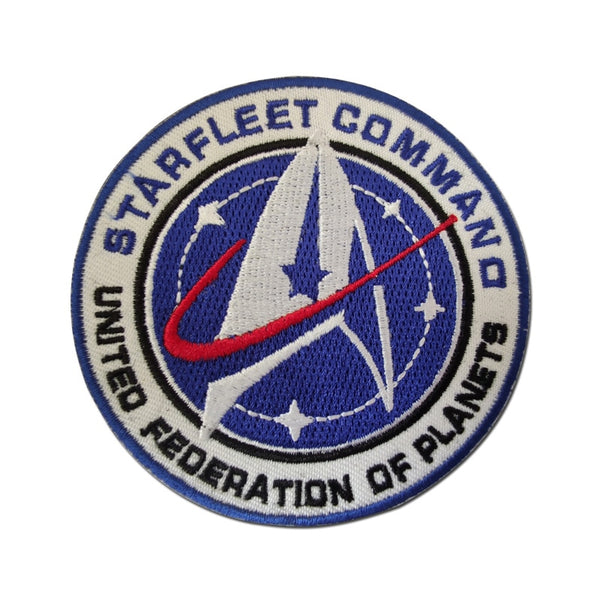 Star Trek 'Starfleet Commander' Embroidered Velcro Patch