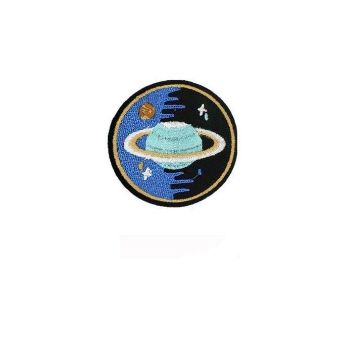 Space 'Ringed Planet | 2.0' Embroidered Patch