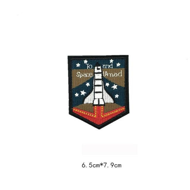 Space Shuttle Embroidered Patch