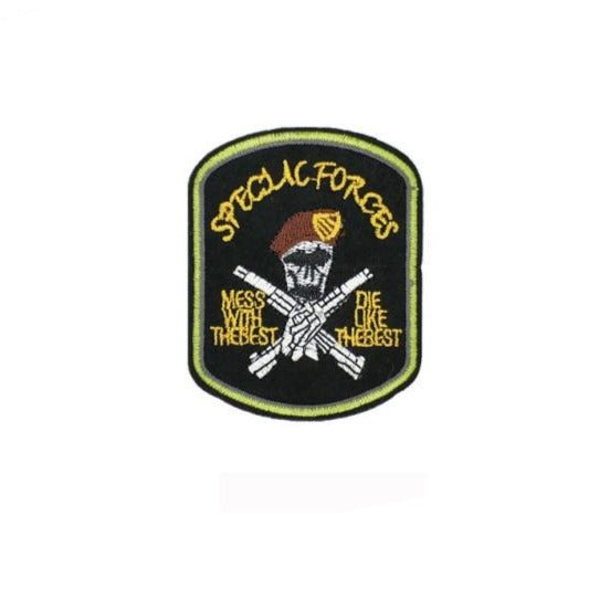 Skull 'Special Forces' Embroidered Patch