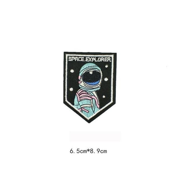 Astronaut 'Space Explorer' Embroidered Patch