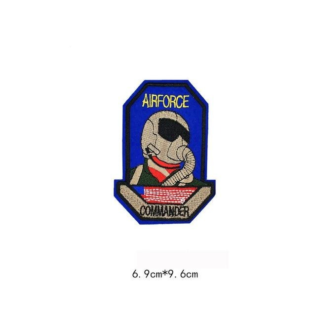 Space 'Airforce Commander' Embroidered Patch