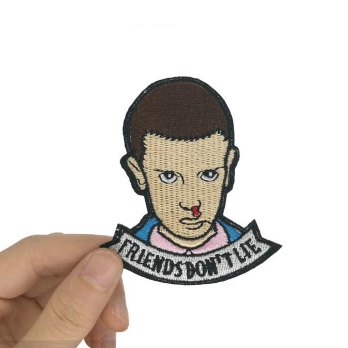 Stranger Things 'Eleven | Friends Don't Lie' Embroidered Patch