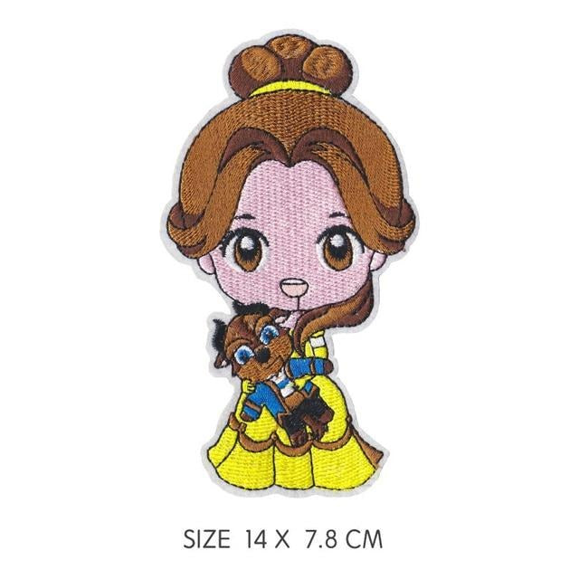 Beauty and the Beast 'Belle' Embroidered Patch