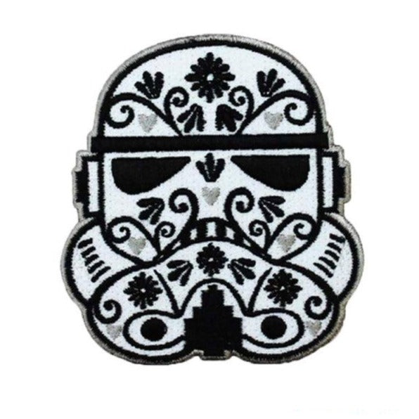 Star Wars 'Stormtrooper | Floral' Embroidered Patch