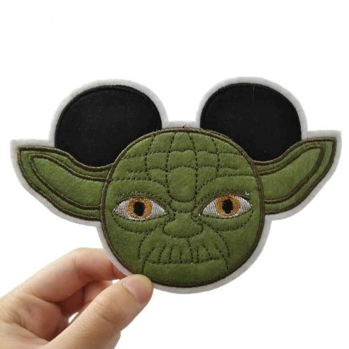 Star Wars 'Old Yoda | Mickey Ears' Embroidered Patch