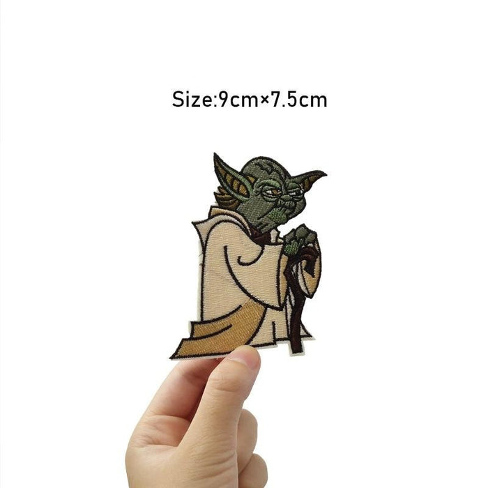 Yoda Protect Us Star Wars PVC Morale Patch