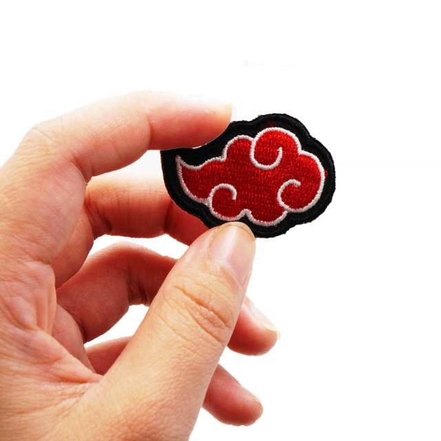 Large Akatsuki Clouds Naruto - Various Styles - Embroidered Iron On Patch