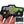 Load image into Gallery viewer, Monster Truck &#39;Gray &amp; Green&#39; Embroidered Velcro Patch
