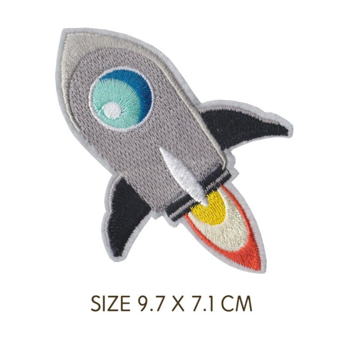 Space 'Rocket Ship | 1.0' Embroidered Patch